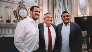 An Evening with Juan Figallo and Mako Vunipola at the Argentinian Ambassador's Residence 2019